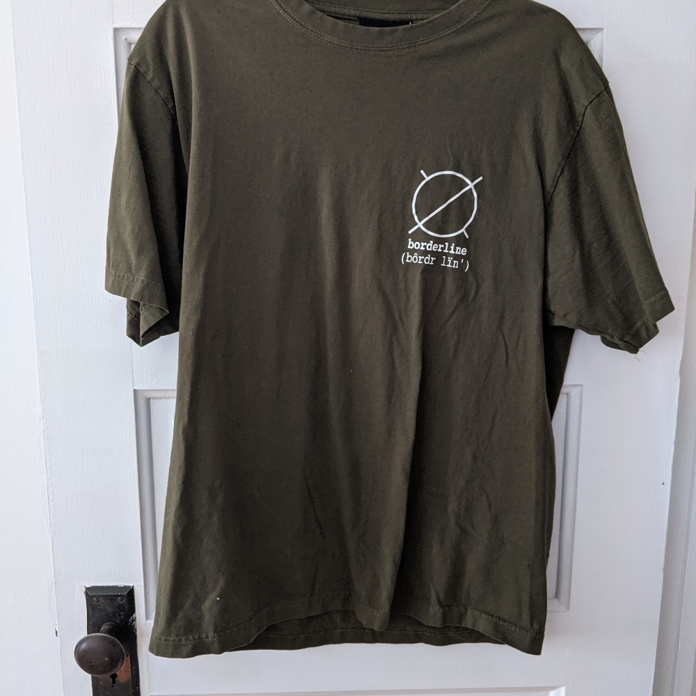 Borderline the Brans unisex tee shirt